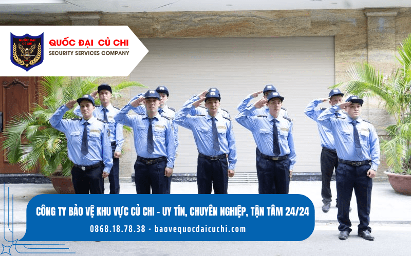 bảo vệ khu vực Củ Chi