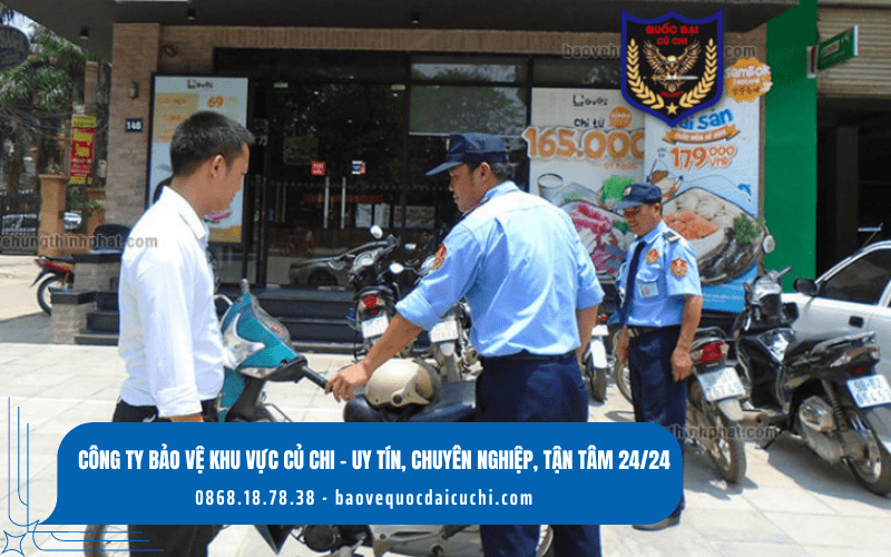 bảo vệ khu vực Củ Chi