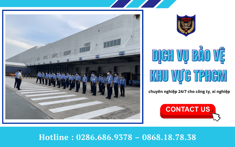 bảo vệ khu vực TPHCM