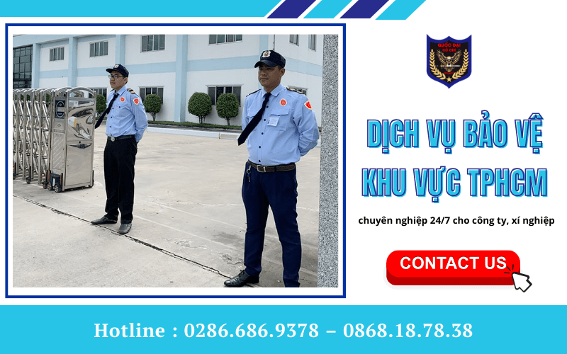 bảo vệ khu vực TPHCM