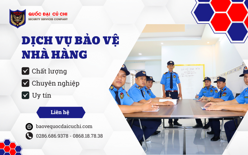 bảo vệ nhà hàng